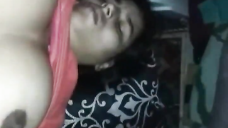 Lecher penetrates Indian wife's hairy XXX slit even though she sleeps | XXX Video on AllSex.XXX