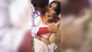 Beautiful Desi couple thinks it's a good idea to have XXX fun outdoors