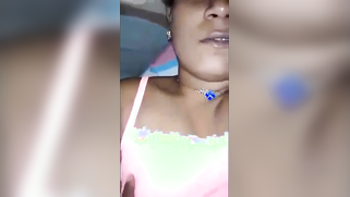 Roomie is touching Desi wife's tits while she is stroking XXX lollipop | XXX Video on AllSex.XXX