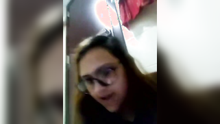 Hot Indian girl with glasses gets naked and starts XXX masturbation | XXX Video on AllSex.XXX