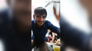 XXX video of guy being happy with Desi love who agrees to be undressed