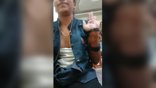 Indian girl plays with XXX tool in front of cameraman who paws boobs | XXX Video on AllSex.XXX