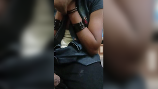 Indian girl plays with XXX tool in front of cameraman who paws boobs | XXX Video on AllSex.XXX