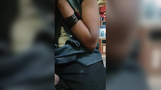 Indian girl plays with XXX tool in front of cameraman who paws boobs | XXX Video on AllSex.XXX