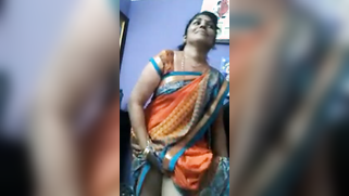 Young Indian woman pulls sari up a bit and shows cunt in XXX video | XXX Video on AllSex.XXX