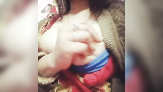 Natural Indian's jugs are main characters of amateur solo XXX video | XXX Video on AllSex.XXX