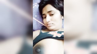 Minx has tempting nipples and pussy to show off in Desi XXX video | XXX Video on AllSex.XXX