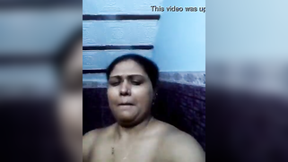 Busty Indian MILF is covered with water because it's shower XXX video | XXX Video on AllSex.XXX
