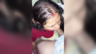 Indian girl takes excited man's cock in mouth playing XXX role | XXX Video on AllSex.XXX