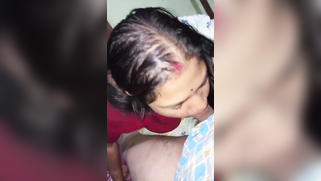 Indian girl takes excited man's cock in mouth playing XXX role | XXX Video on AllSex.XXX