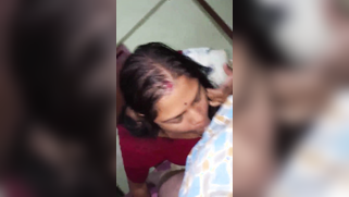 Indian girl takes excited man's cock in mouth playing XXX role | XXX Video on AllSex.XXX