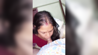 Indian girl takes excited man's cock in mouth playing XXX role | XXX Video on AllSex.XXX