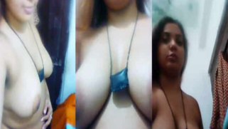 Natural Desi MILF's XXX desires make her film herself in the nude | XXX Video on AllSex.XXX