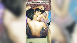 Sex model is about to reach orgasm during sex on camera with the man