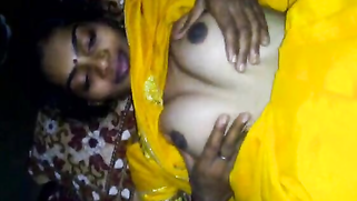 Boyfriend touches Indian babe's tits and shoves dick into vagina | XXX Video on AllSex.XXX