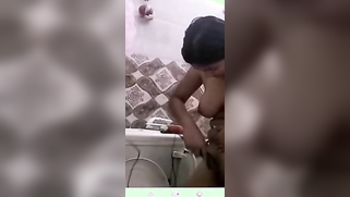 Indian girl is in a mood to show how she shaves pussy in the bathroom | XXX Video on AllSex.XXX