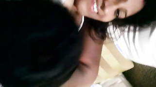 Mustached man knows how to turn the young wife on before Indian sex | XXX Video on AllSex.XXX