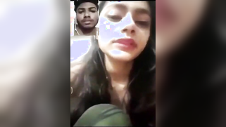 Guy makes a call without knowing that the Desi will show private parts