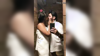 Amateur video where man kisses Desi girlfriend and touches her butt | XXX Video on AllSex.XXX