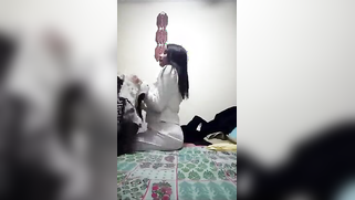 Young Desi has a beautiful ass that she shakes on the camera | XXX Video on AllSex.XXX