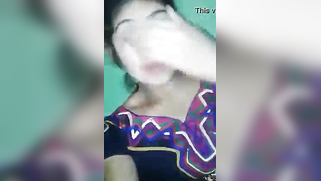 Eye-catching Desi coed is brave enough to show pussy on the camera