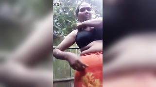 Naked Indian housewife puts on clothes after taking a shower | XXX Video on AllSex.XXX