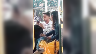 Unsuspecting Indian girl gives boyfriend handjob but the voyeur films it | XXX Video on AllSex.XXX