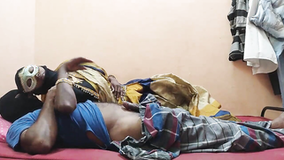 Masked Desi woman rides husband's cock with wet cunt after blowjob | XXX Video on AllSex.XXX