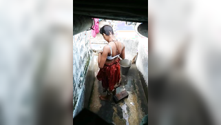 Hidden camera films the Desi changing clothes in the shower room | XXX Video on AllSex.XXX