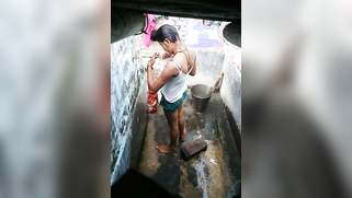 Hidden camera films the Desi changing clothes in the shower room | XXX Video on AllSex.XXX