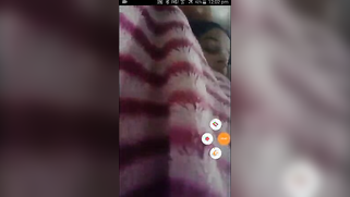 Mustached man plays with Indian wife's tits during the video call | XXX Video on AllSex.XXX