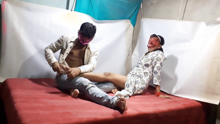 Masked Desi girlfriend fucked from behind after blowjob and cock riding | XXX Video on AllSex.XXX