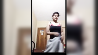 Beautiful Indian coed comes home and undresses in front of the camera | XXX Video on AllSex.XXX