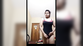 Beautiful Indian coed comes home and undresses in front of the camera | XXX Video on AllSex.XXX