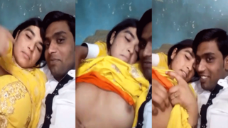 Beautiful couple tries to find the courage to have Indian sex on camera | XXX Video on AllSex.XXX