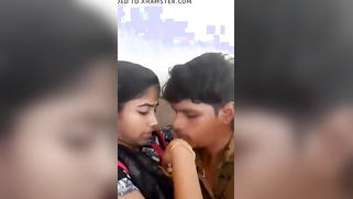 Pleasant Desi girl likes it when boyfriend worship tits on the camera | XXX Video on AllSex.XXX