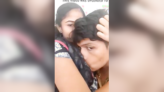 Pleasant Desi girl likes it when boyfriend worship tits on the camera | XXX Video on AllSex.XXX