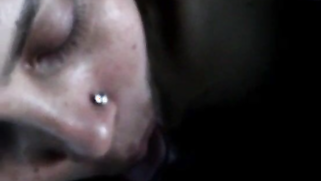 Point of view porn video of Indian wife giving the neighbor a blowjob