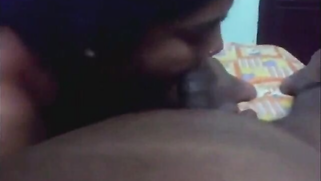 Aunty with a nose piercing works on lover's XXX salami using mouth | XXX Video on AllSex.XXX