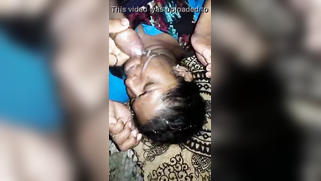Partner erupts warm XXX liquid on aunty's face after copulation | XXX Video on AllSex.XXX