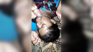 Partner erupts warm XXX liquid on aunty's face after copulation | XXX Video on AllSex.XXX