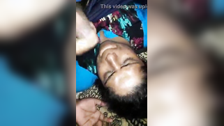 Partner erupts warm XXX liquid on aunty's face after copulation | XXX Video on AllSex.XXX