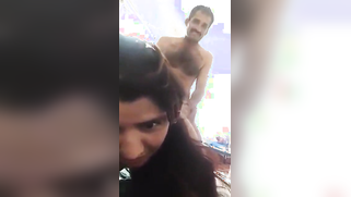 Mustached Indian lovelace fucks girl's tight XXX hole from behind | XXX Video on AllSex.XXX