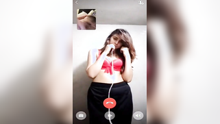 Telugu girl makes boyfriend jerk off by flashing beautiful XXX parts