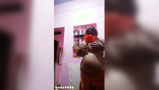 Desi woman shows amazing XXX melons to tease her married lover | XXX Video on AllSex.XXX