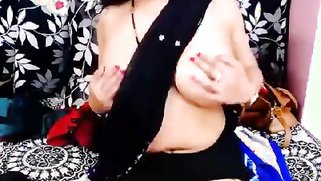 Showing big breasts is a special XXX gift the Indian makes for viewers | XXX Video on AllSex.XXX