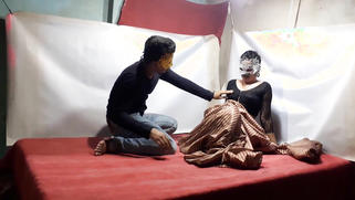 Mask is the condition under which the Desi agrees to XXX fun on the camera | XXX Video on AllSex.XXX