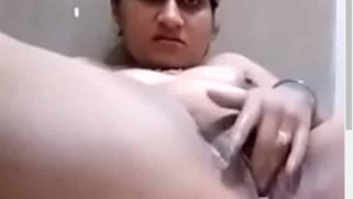 Mallu wench uses zucchini as XXX toy and pisses in the shower room | XXX Video on AllSex.XXX