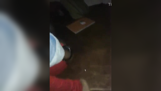 Topless Desi in red pants is sleeping when hubby comes to have XXX fun | XXX Video on AllSex.XXX