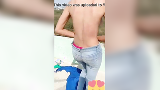 Roof is a good place for XXX fun still Indian lovers are caught there | XXX Video on AllSex.XXX